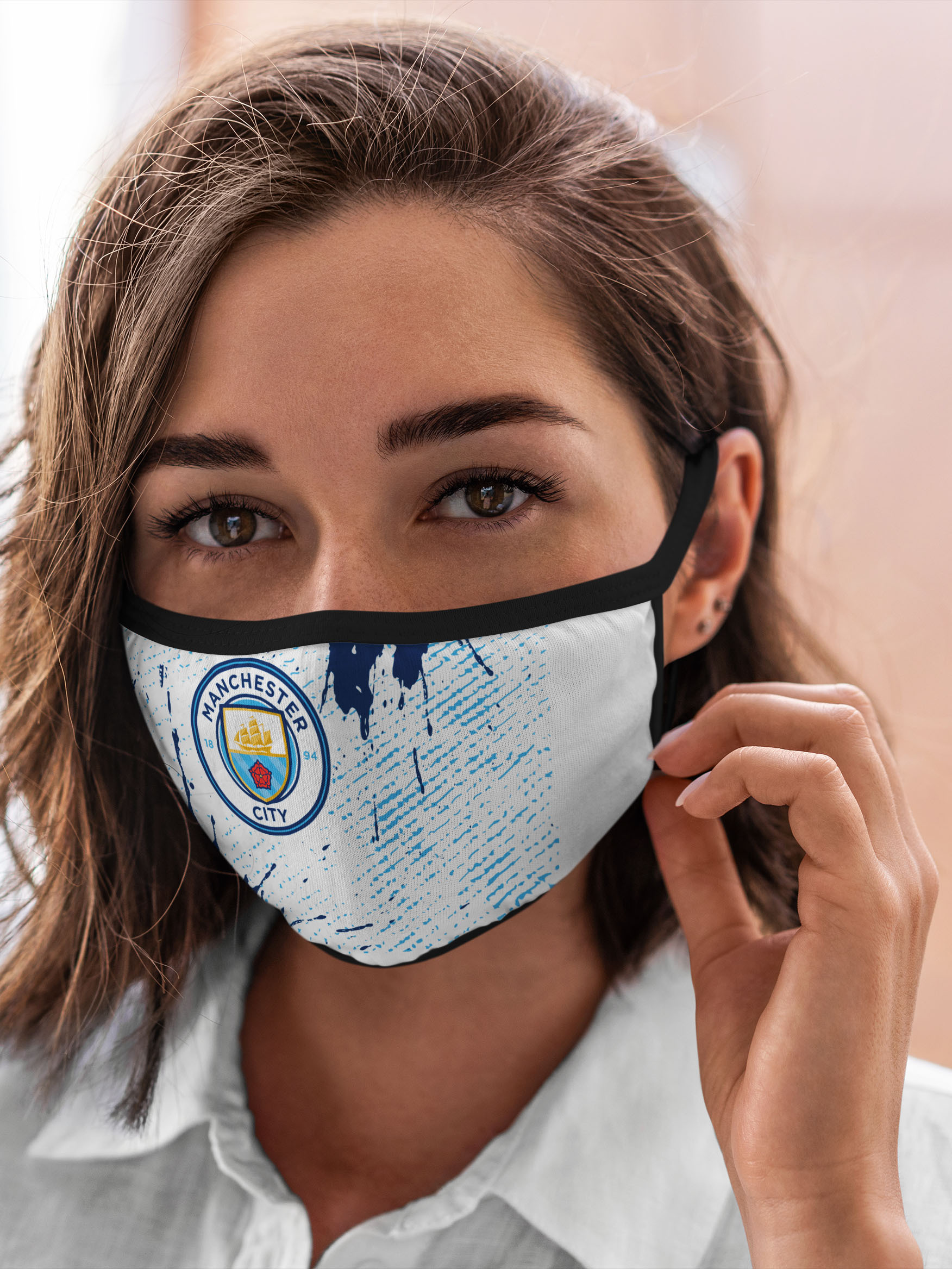 

Многоразовая маска унисекс Burnettie Manchester City Манчестер Сити, Разноцветный, Manchester City Манчестер Сити