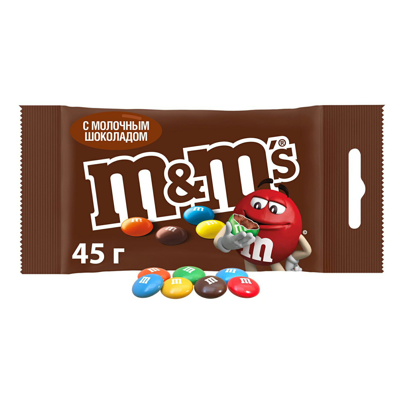 

Драже M&M's с молочным шоколадом 45 г