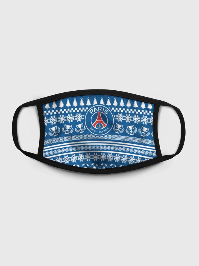 

Многоразовая маска унисекс Burnettie Psg Новогодний, Разноцветный, Psg Новогодний