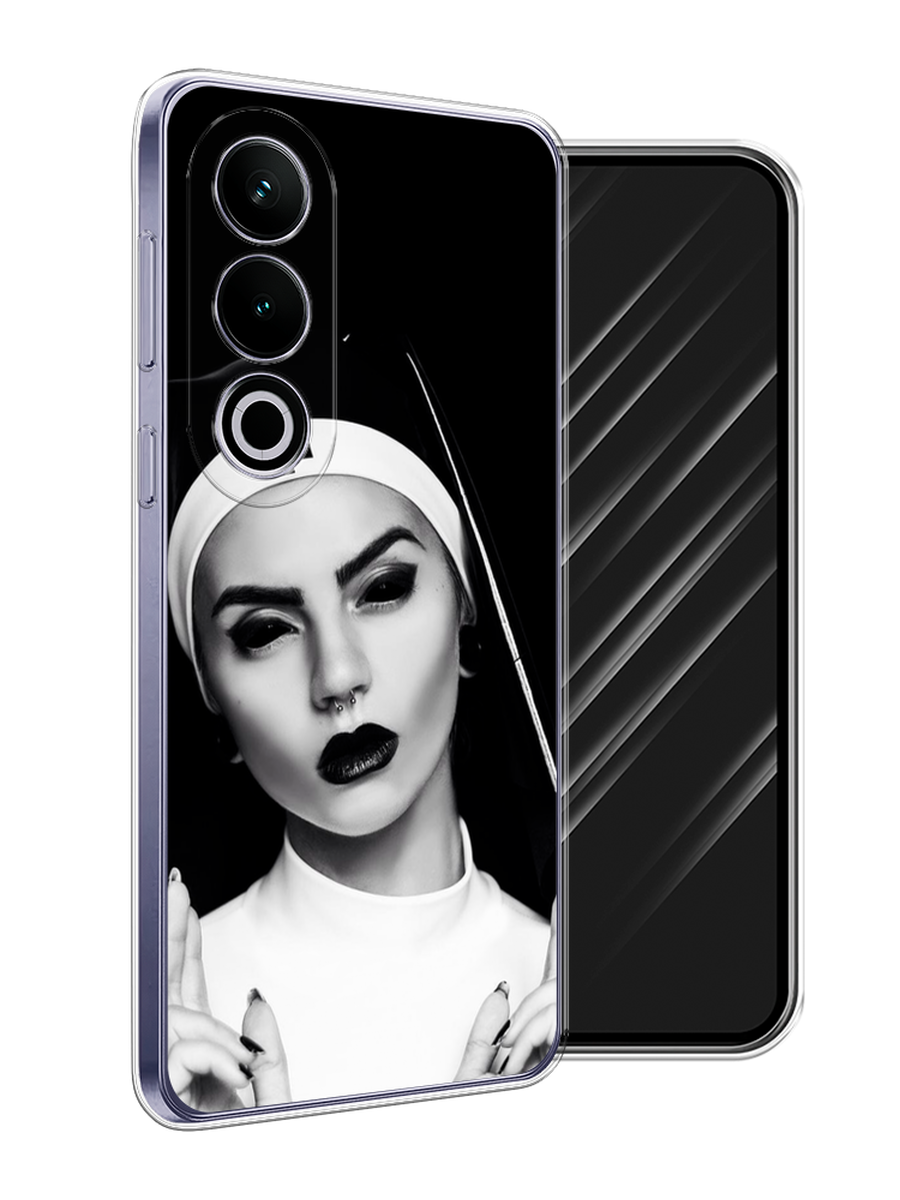 

Чехол Awog на OnePlus Ace 3V "Черная монашка", Серый;черный, 154850-1