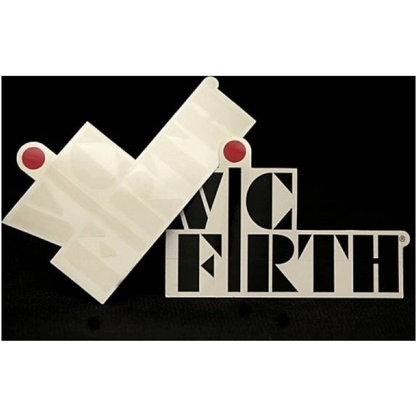 

VIC FIRTH Наклейка с логотипом Vic Firth черная