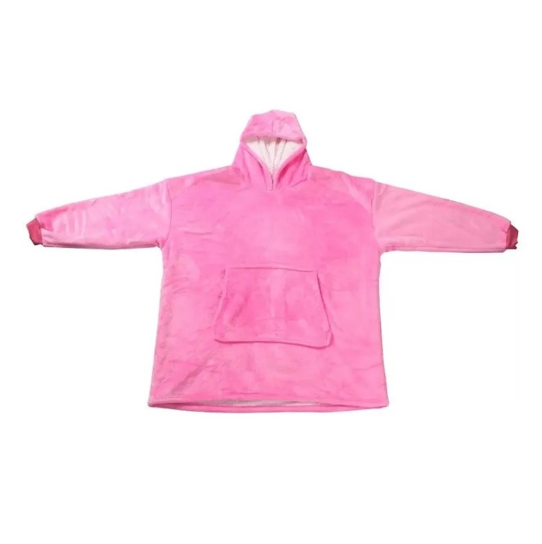 Плед с рукавами TOP-Store Hoodie Huggle розовый