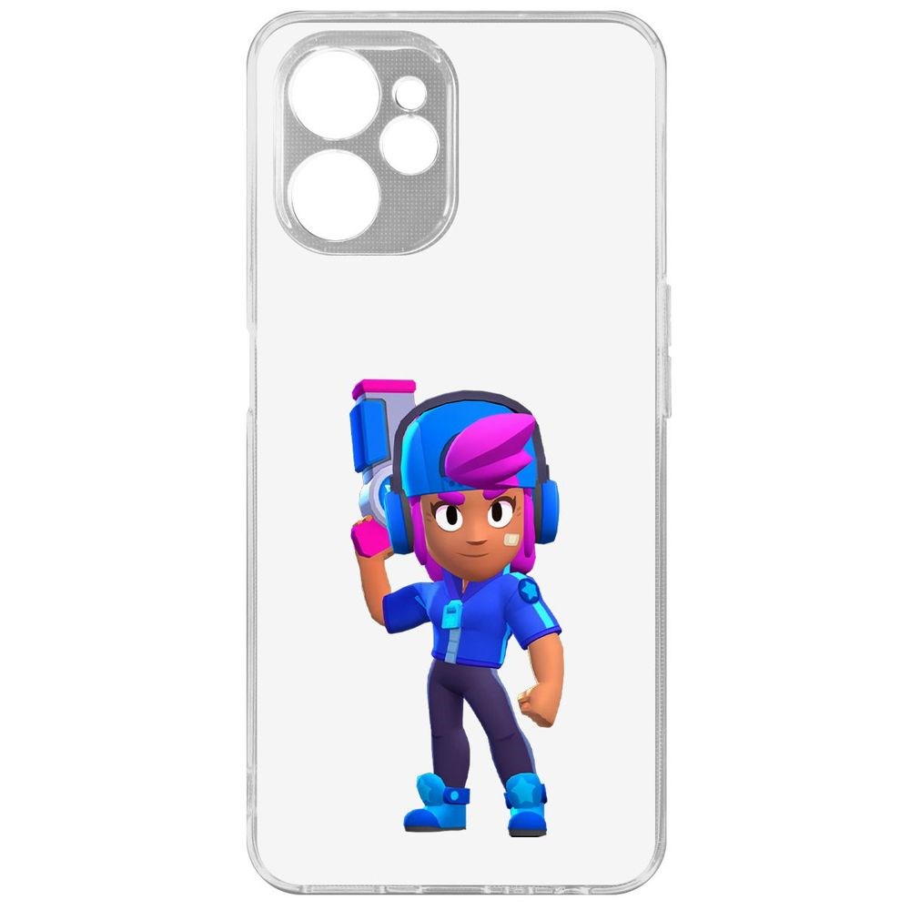 

Чехол-накладка Brawl Stars-Звёздная Шелли для Realme 9i 5G