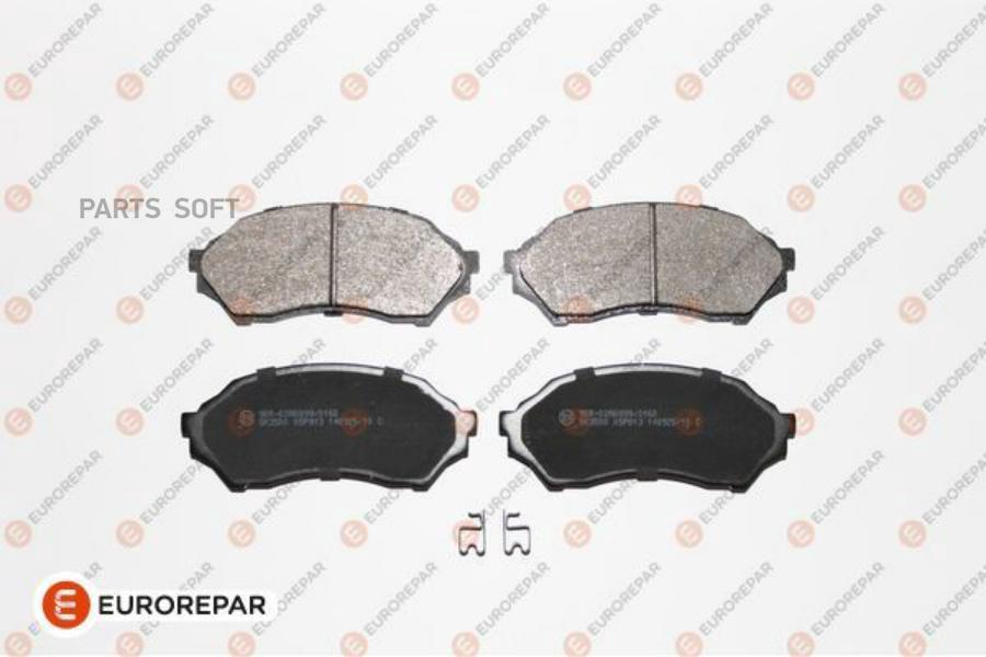 

Колодки Тормозные Дисковые Mazda 323 F Vi (Bj) 1.4 1998>, Front EUROREPAR 1623058980