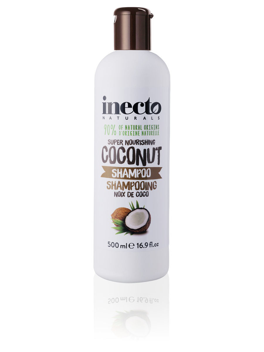 Купить Шампунь для волос Inecto Naturals Увлажняющий с маслом кокоса 500мл