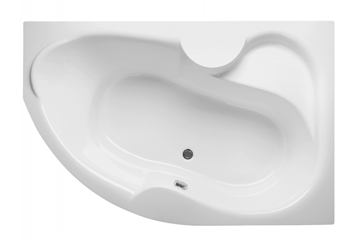 

Акриловая ванна Vayer Azalia 150x105 R, Белый