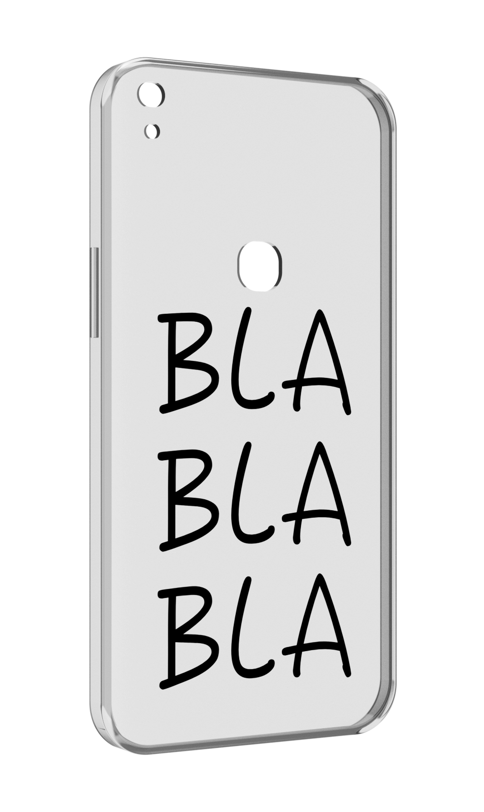 

Чехол MyPads Bla-Bla для Alcatel SHINE LITE 5080X 5.0, Прозрачный, Tocco