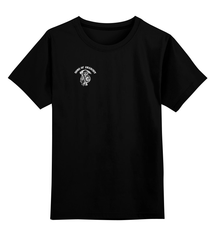 Футболка детская Printio Sons of anarchy t-shirt цв. р. 164 черный