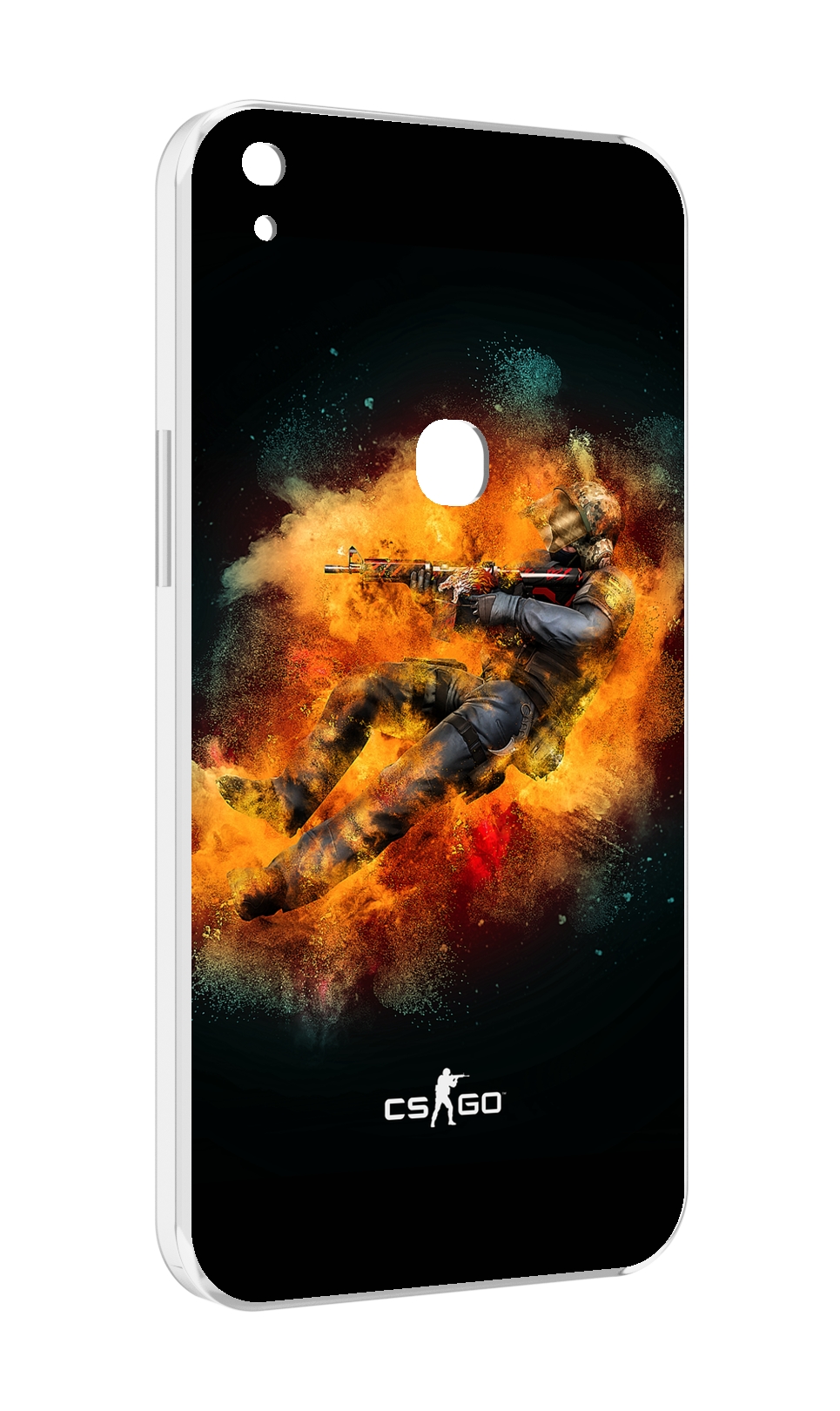 

Чехол MyPads CS-go-Контр-террорист мужской для Alcatel SHINE LITE 5080X 5.0, Прозрачный, Tocco