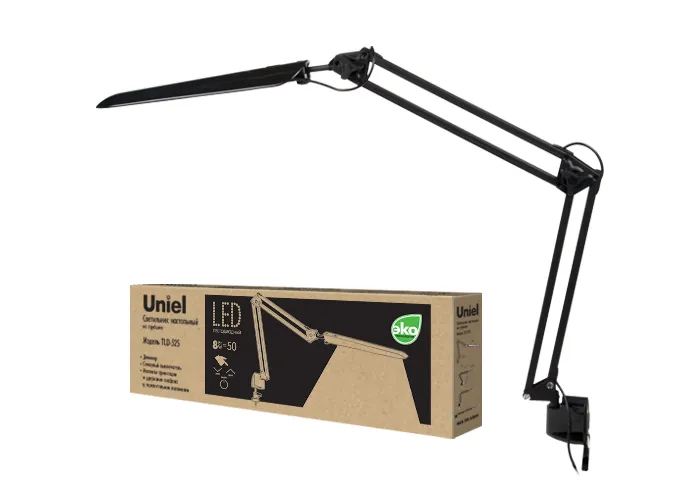 

Лампа настольная светодиодная Uniel 8 Вт TLD-524 Black/LED/500Lm/4500K/Dimmer