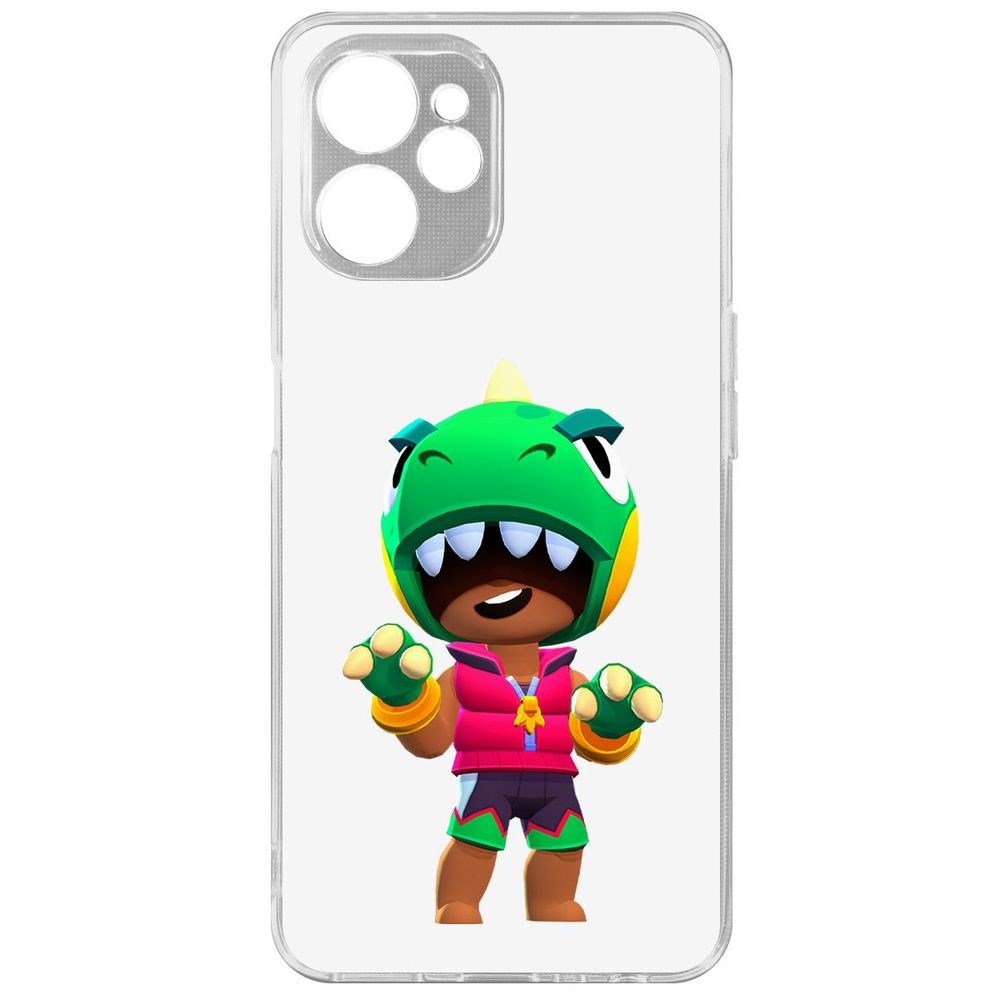 Чехол-накладка Brawl Stars-Дино Леон для Realme 10 5G