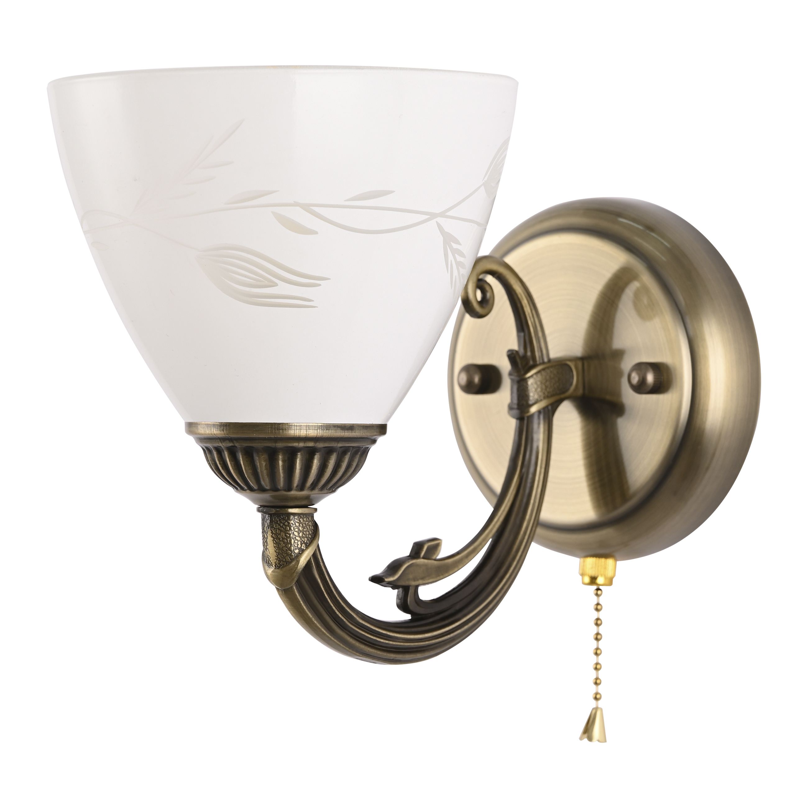 

Бра Arte Perfetto Luce 3334.0674.1W.AB 1хE27х40W, 3334.0674.1W.AB
