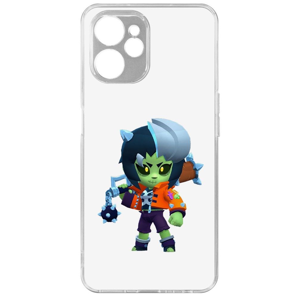 

Чехол-накладка Brawl Stars-ЗомБиби для Realme 10 5G, Прозрачный