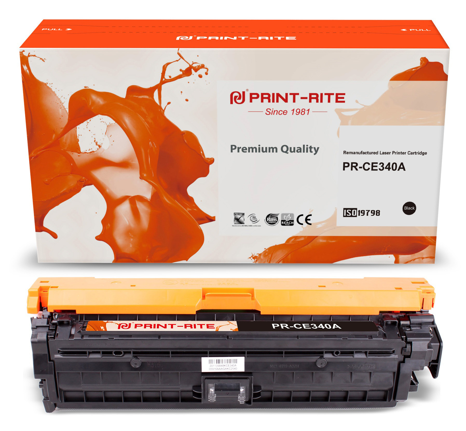 

Картридж для лазерного принтера Print-Rite 1811736 Black, совместимый, Черный
