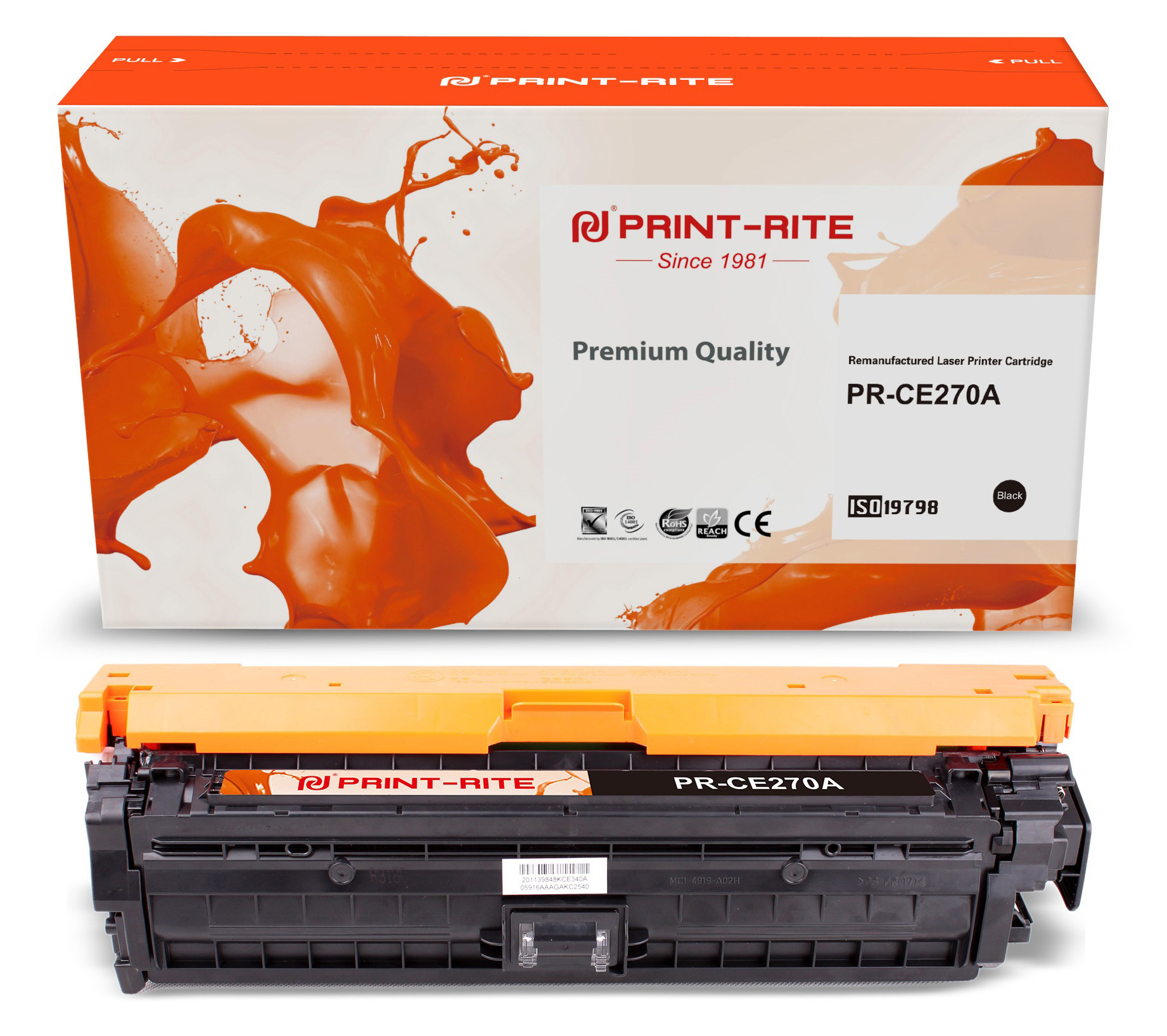 

Картридж для лазерного принтера Print-Rite 1811744 Black, совместимый, Черный