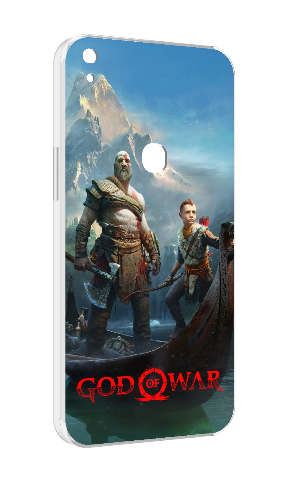 

Чехол MyPads God Of War Кратос Атрей для Alcatel SHINE LITE 5080X 5.0, Прозрачный, Tocco
