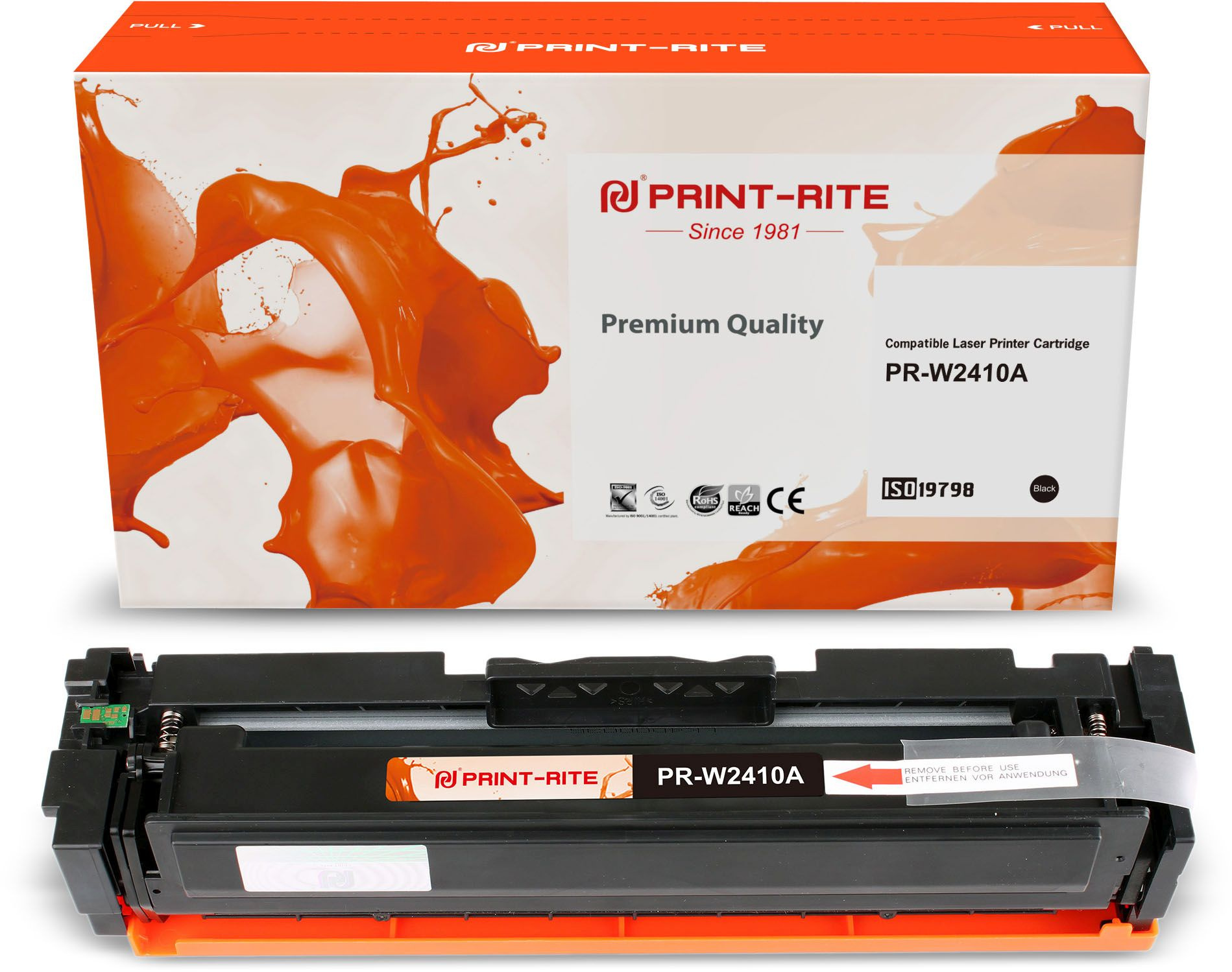 

Картридж для лазерного принтера Print-Rite 1811903 Black, совместимый, Черный