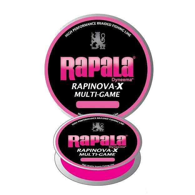 

Леска плетеная Rapala Rapinova-X multi game 0,4 мм, 100 м, 4,4 кг, Розовый