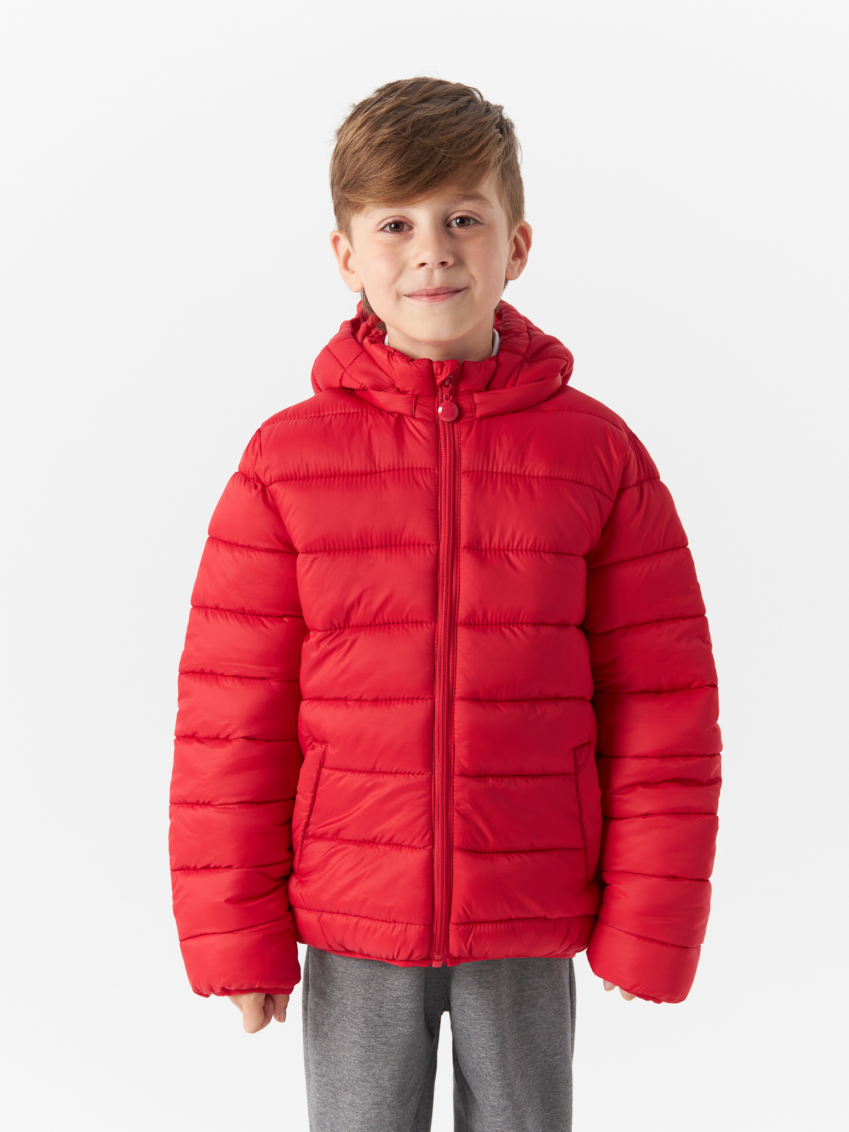 Куртка Mcstyles для мальчиков, размер 110, SMM10, красная