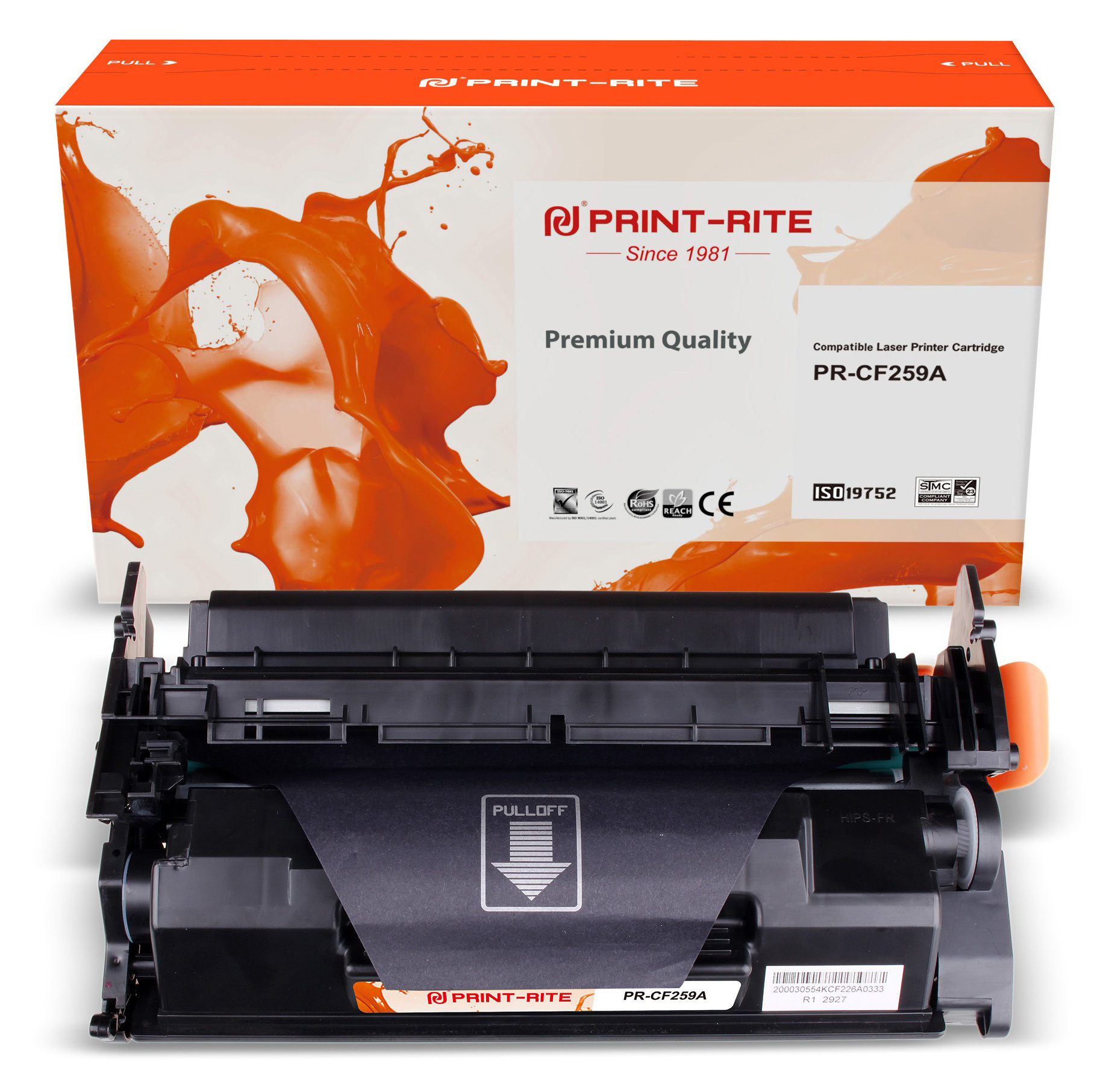 

Картридж для лазерного принтера Print-Rite 1829548 Black, совместимый, Черный