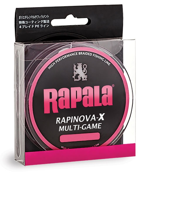 фото Леска плетеная rapala rapinova-x multi game 12 мм, 150 м, 10 кг