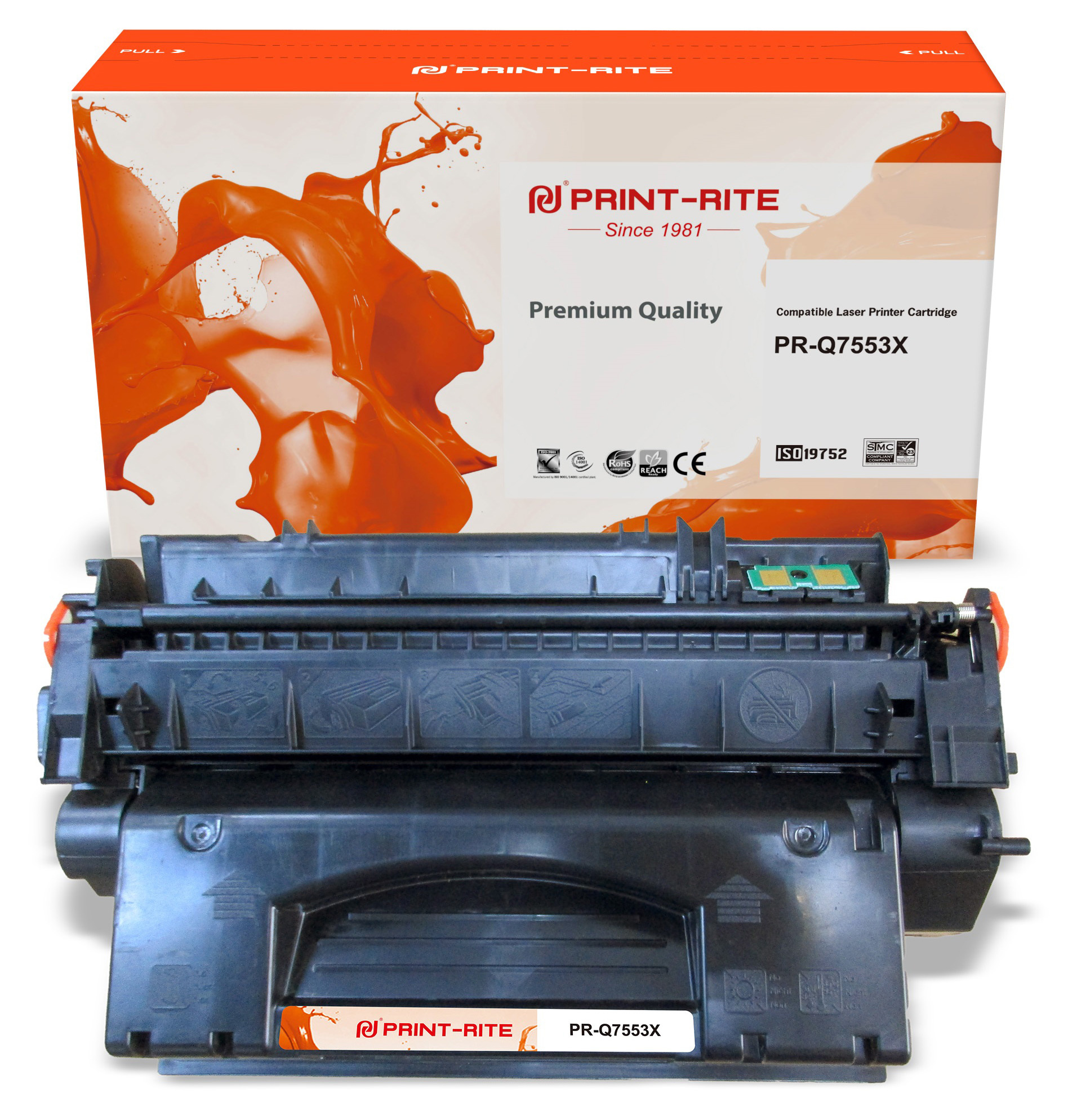 

Картридж для лазерного принтера Print-Rite 1829562 Black, совместимый, Черный