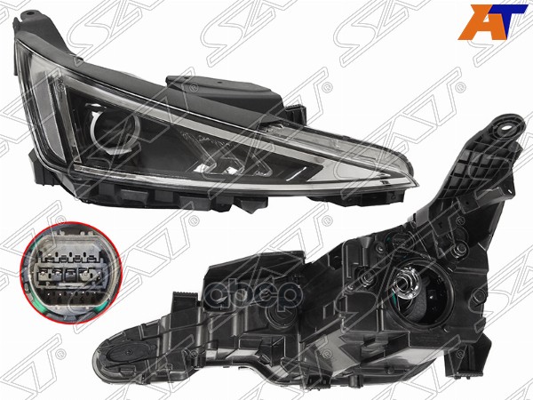 

Фара Hyundai Elantra 18-20 Rh (правый) Галоген Sat арт. ST-13-0022