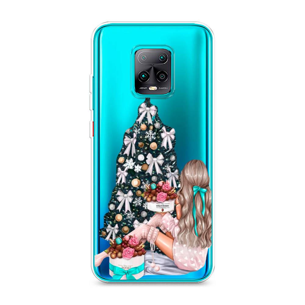 

Чехол на Xiaomi Redmi 10X Pro 5G "New Year", Зеленый;бежевый;голубой, 38650-5