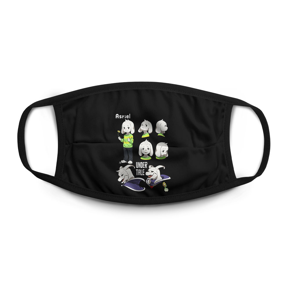 

Многоразовая маска унисекс Burnettie Undertale, Разноцветный, Undertale