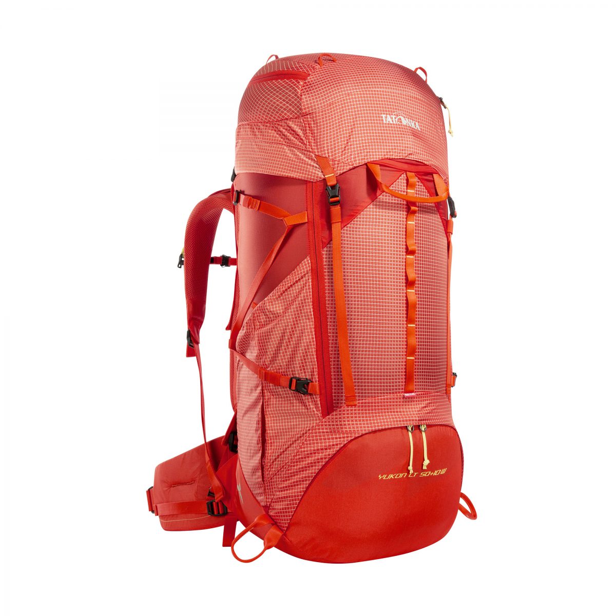 

Рюкзак треккинговый Tatonka Yukon LT 50+10 W 60 л - 50 л red/orange, Красный, Yukon LT 50+10 W