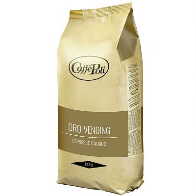 Кофе Caffe Poli Oro Vending в зернах 1 кг