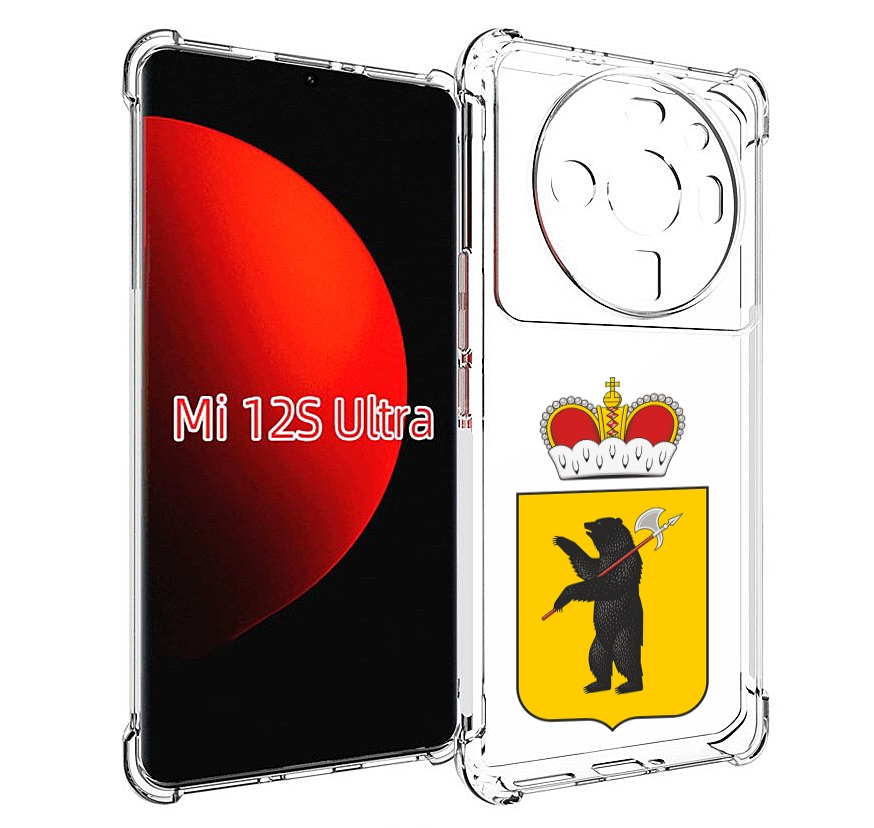 

Чехол MyPads герб-ярославская-область для Xiaomi 12S Ultra, Прозрачный, Tocco