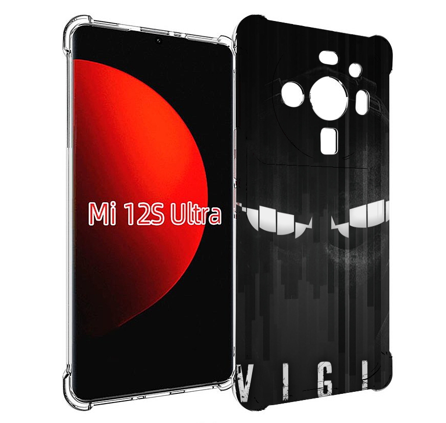 

Чехол MyPads глаза-в-ночи для Xiaomi 12S Ultra, Прозрачный, Tocco