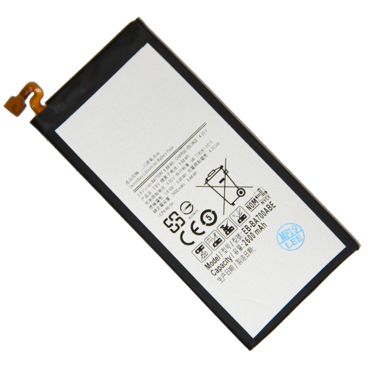 фото Аккумуляторная батарея для samsung sm-a700fd (galaxy a7) (eb-ba700abe) 2600 mah promise mobile