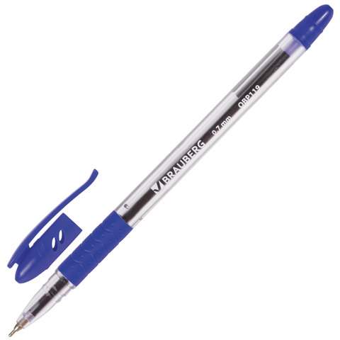 

Ручка шариковая Brauberg "Glassy" 142698, синяя, 0.35 мм, 12 штук