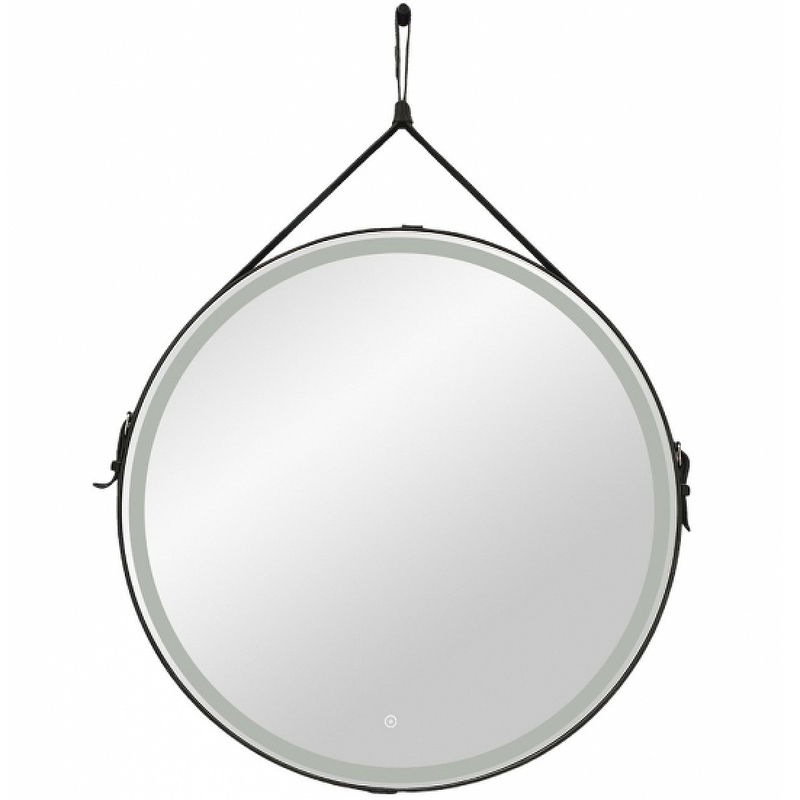 Зеркало Art&Max Milan 100, черный ремень AM-Mil-1000-DS-F-Nero зеркало jorno wood 50 с подсветкой кожаный ремень