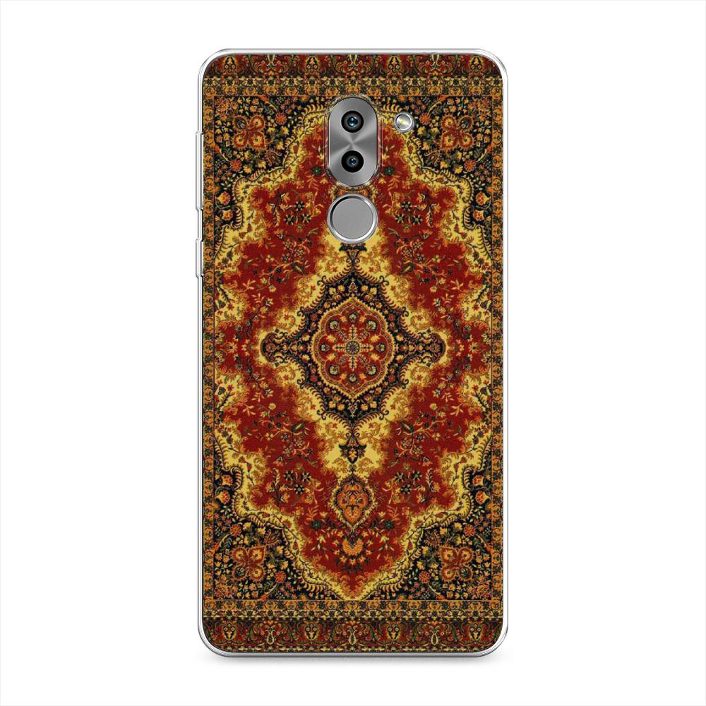

Чехол на Honor 6X "Ковер", Коричневый;золотистый;красный, 60750-3