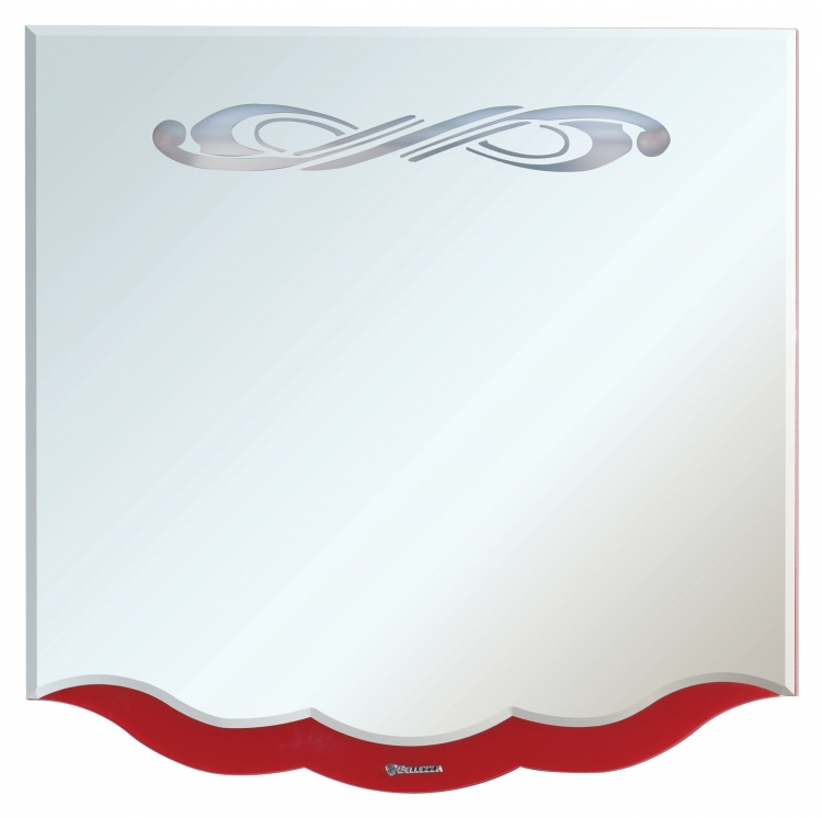 фото Зеркало bellezza версаль 100 красное 4611117060038