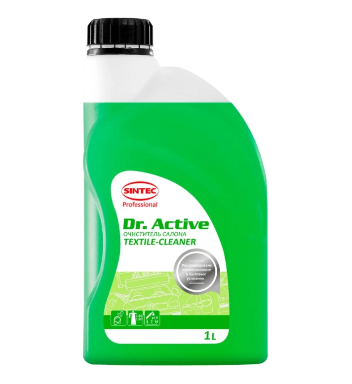 фото Очиститель салона sintec dr. active "textile-cleaner" 1 л sintec 801767 sintec арт. 801767