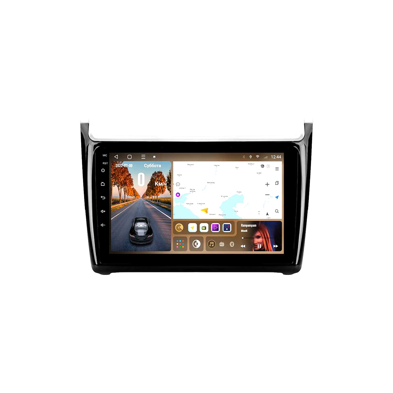 Автомобильная магнитола CaCar TK4 VW Polo 08-18 3240100₽