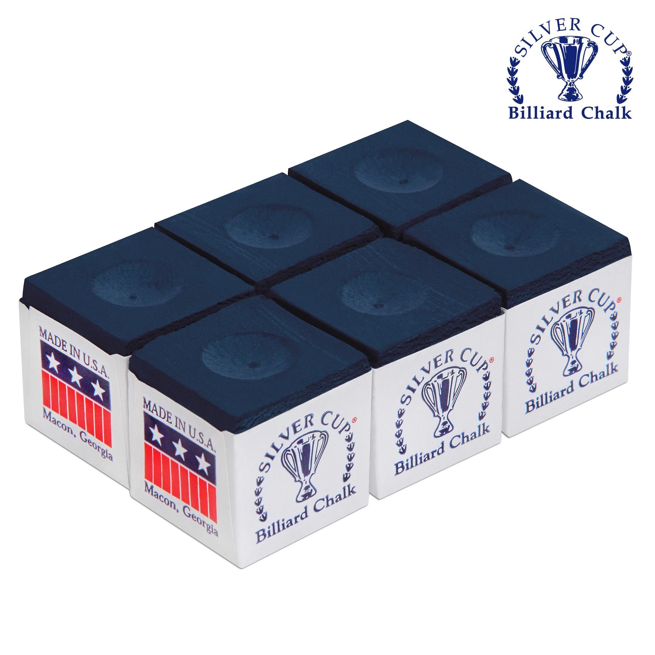 

Бильярдный мел Silver Cup SilverCup12F_6 6 Navy (темно-синий) 13220, SilverCup12F_6