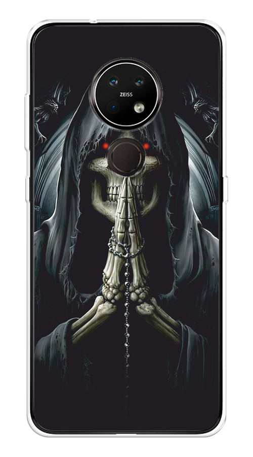 

Чехол на Nokia 6.2/7.2 "Молитва", Серый, 123050-1