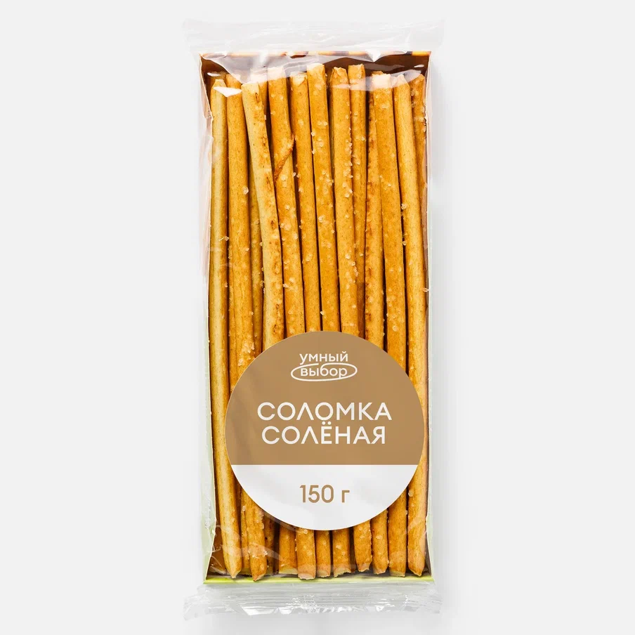 

Соломка Умный выбор солёная, 150 г