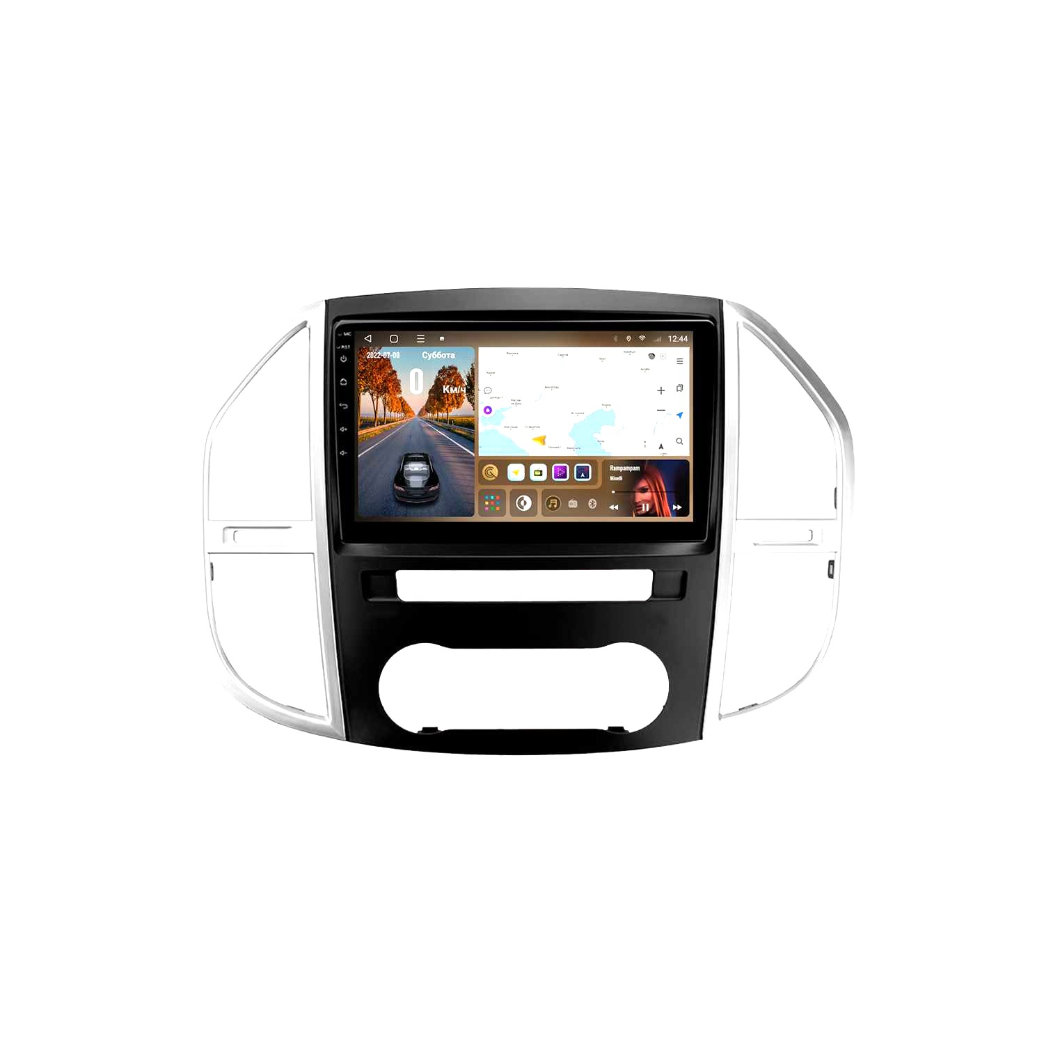 Автомобильная магнитола CaCar TK4 Mercedes V vito 3510000₽