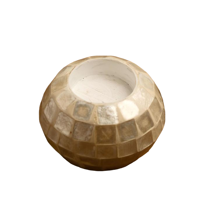 

Подсвечник "Сияние" 7х7х5,5 см ракушка, Indonesian style