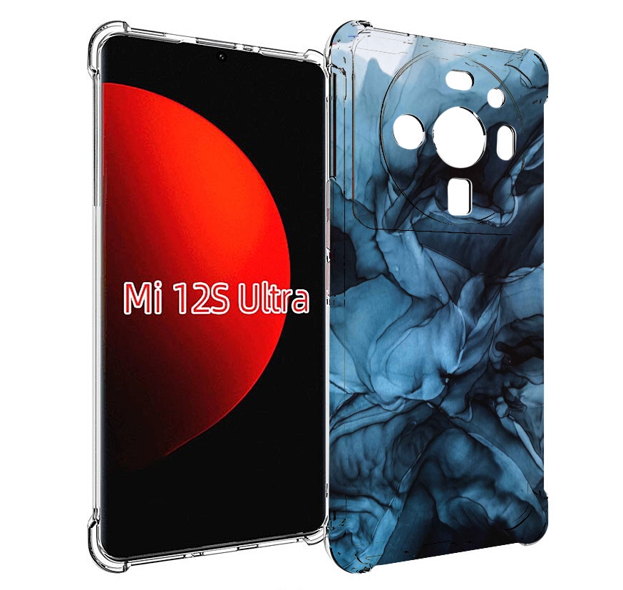 

Чехол MyPads голубой дымок для Xiaomi 12S Ultra, Прозрачный, Tocco