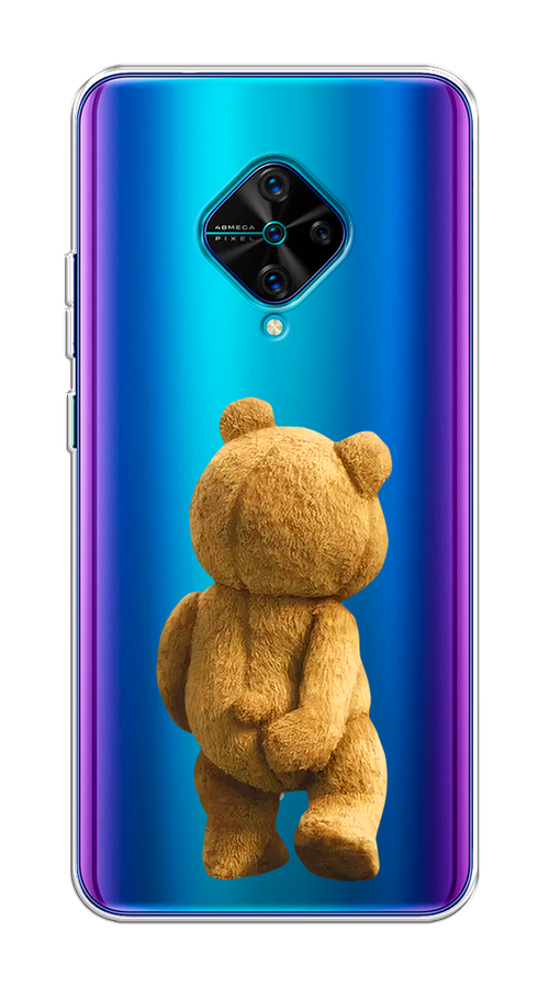 

Чехол на Vivo V17/Y9s "Медвежья спина", Коричневый;прозрачный, 262450-1