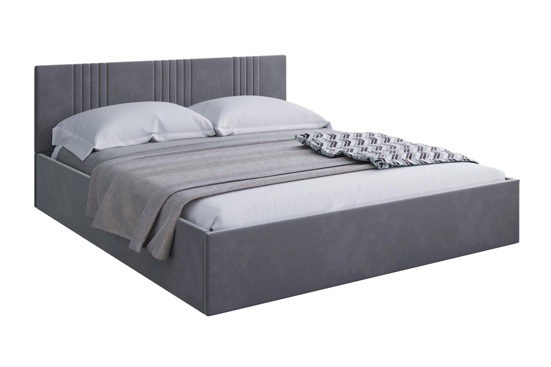 Кровать Нонтон Амелия серая 26490₽