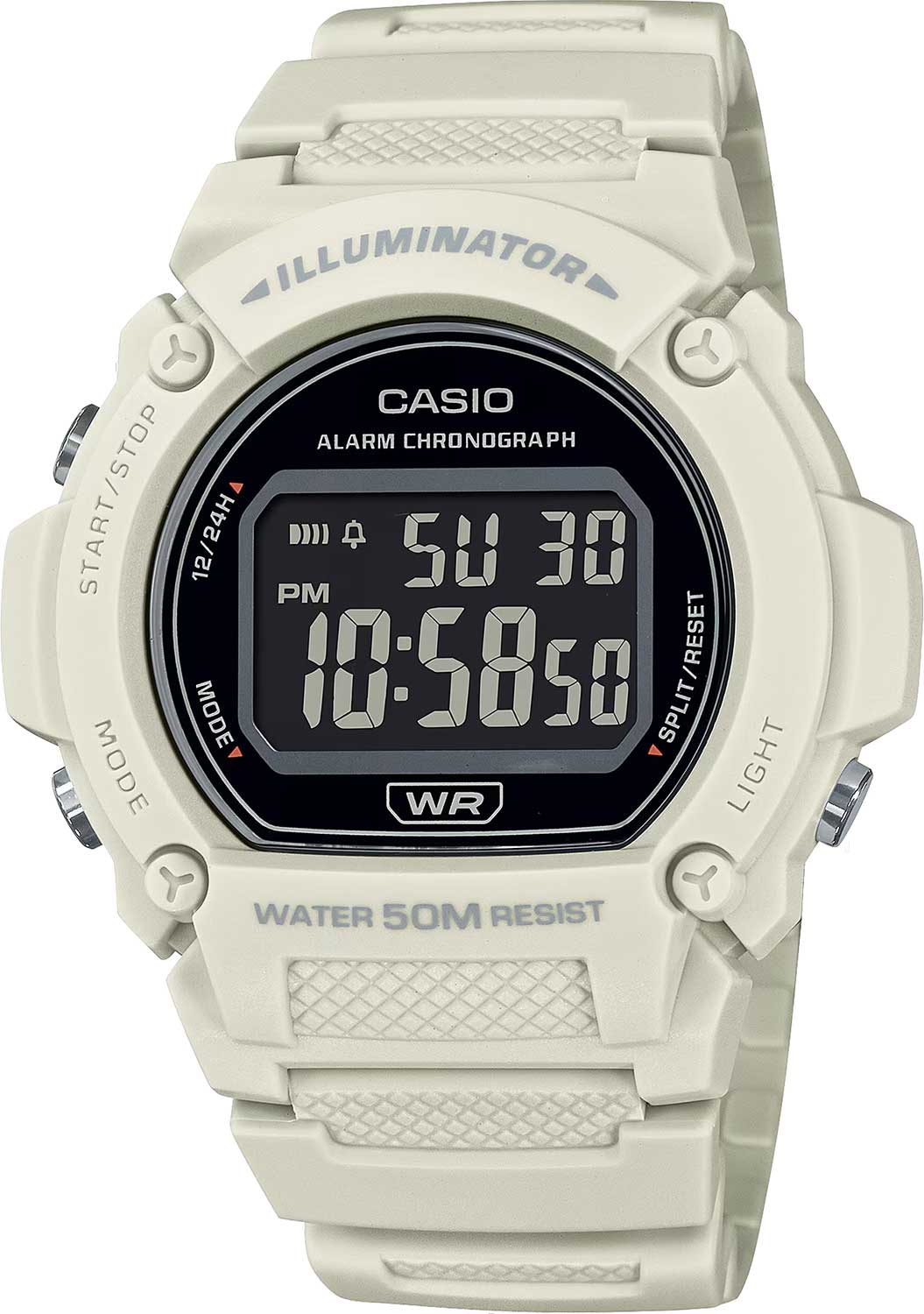 

Наручные часы мужские Casio W-219HC-8B, W-219HC-8B