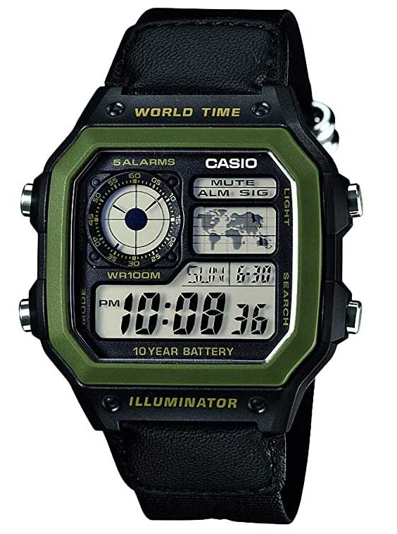 

Наручные часы мужские Casio AE-1200WHB-1B, AE-1200WHB-1B
